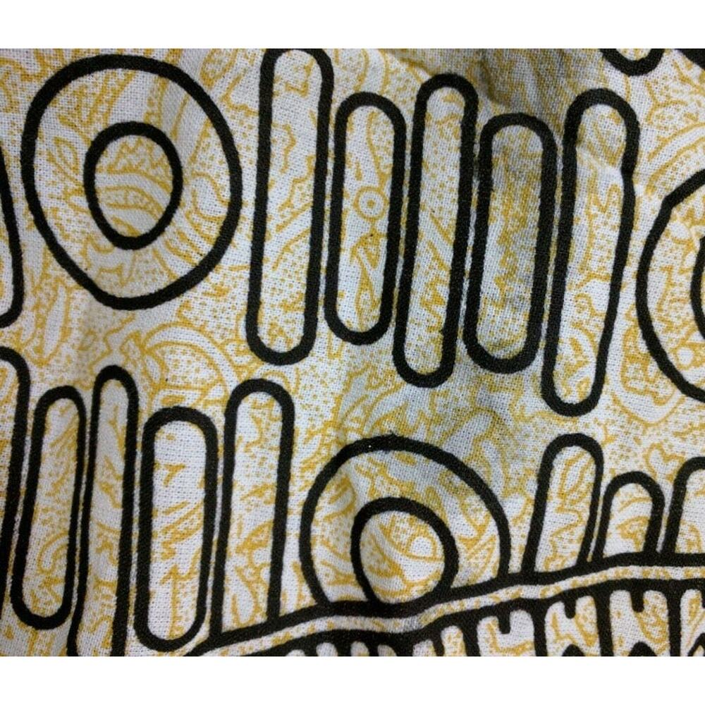 Pottery Barn Wall Art Elephant Tapestry 80x50" Hand Made Screen Print IMPERFECT - Picture 5 of 6
